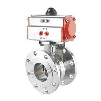 Pneumatic Flange Butterfly Valve