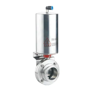 Pneumatic Quick Install Butterfly Valve